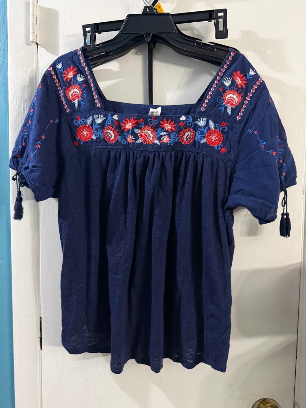Time and Tru XL Boho Blouse